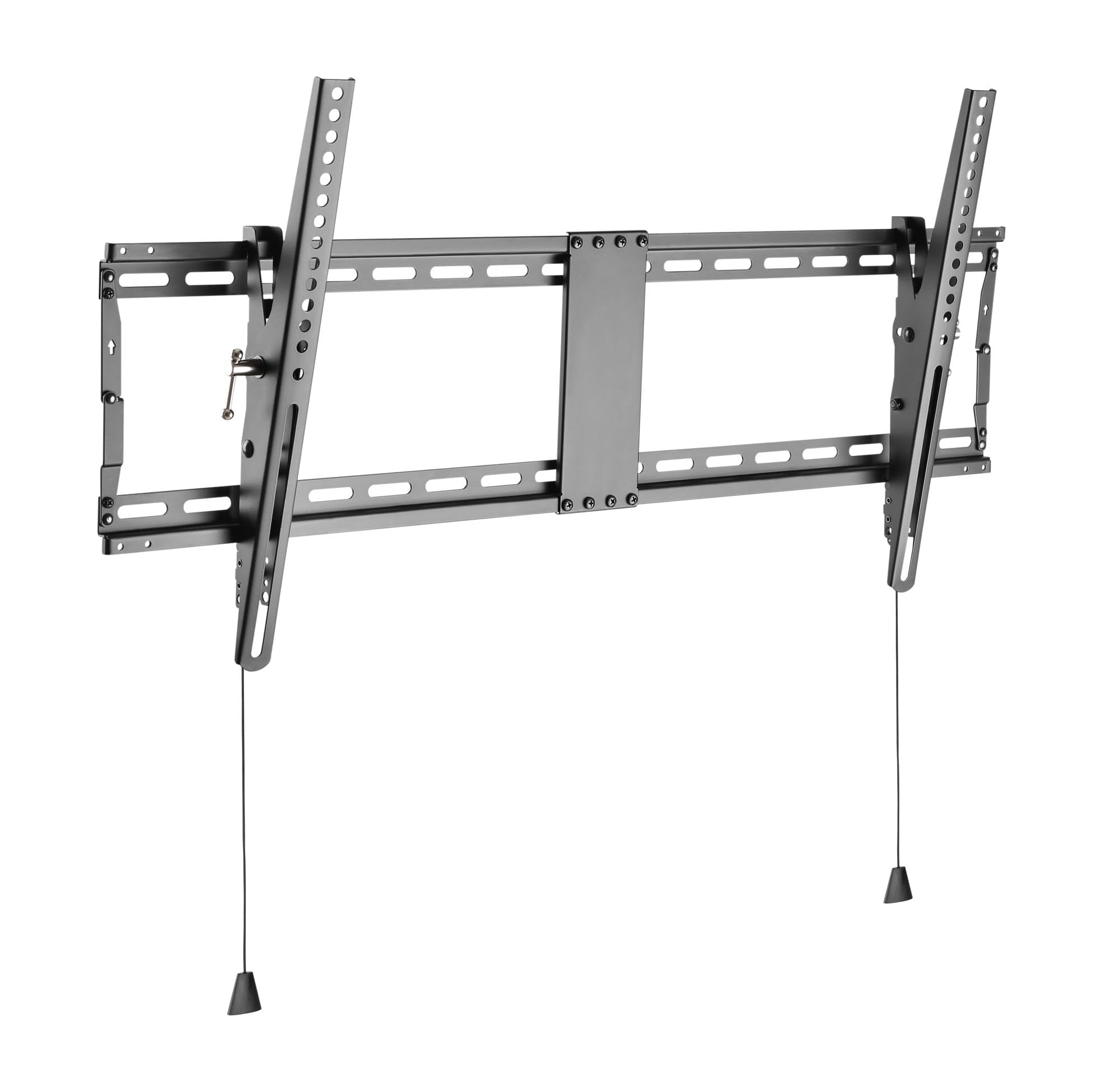 Techly 105421 Staffa a Muro inclinabile TV LED LCD 43-90" Robusta e Pieghevole Nero