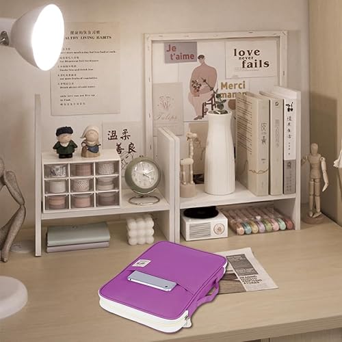 Miniatura 3 de Carpeta de archivos de bolsa de documentos A4, multifuncional A4 bolsas de documentos, organizador de cartera, bolsa de viaje impermeable con