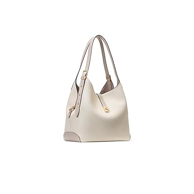 Kate Spade New York Deco Colorblocked Pebbled Leather Large Shoulder Bag Shoulder Women