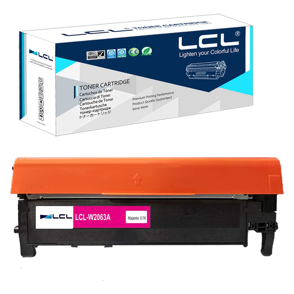 LCLCompatible Toner Cartridge Replacement for HP 116A W2063A for HP Color Laser 150A 150nw MFP 178nw 178nwg 179fnw 179fwg Printer (1-Pack Magenta )