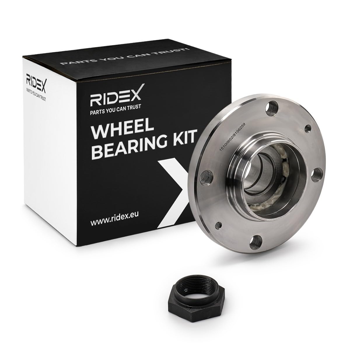RIDEX 654W0287 Kit de roulement de roue Arrière Gauche Compatible avec PEUGEOT 205 II 3/5 portes