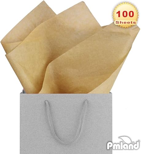 Miniatura 86 de PMLAND - Papel de regalo de calidad superior, 15 x 20 pulgadas, 100 hojas Azul Aqua