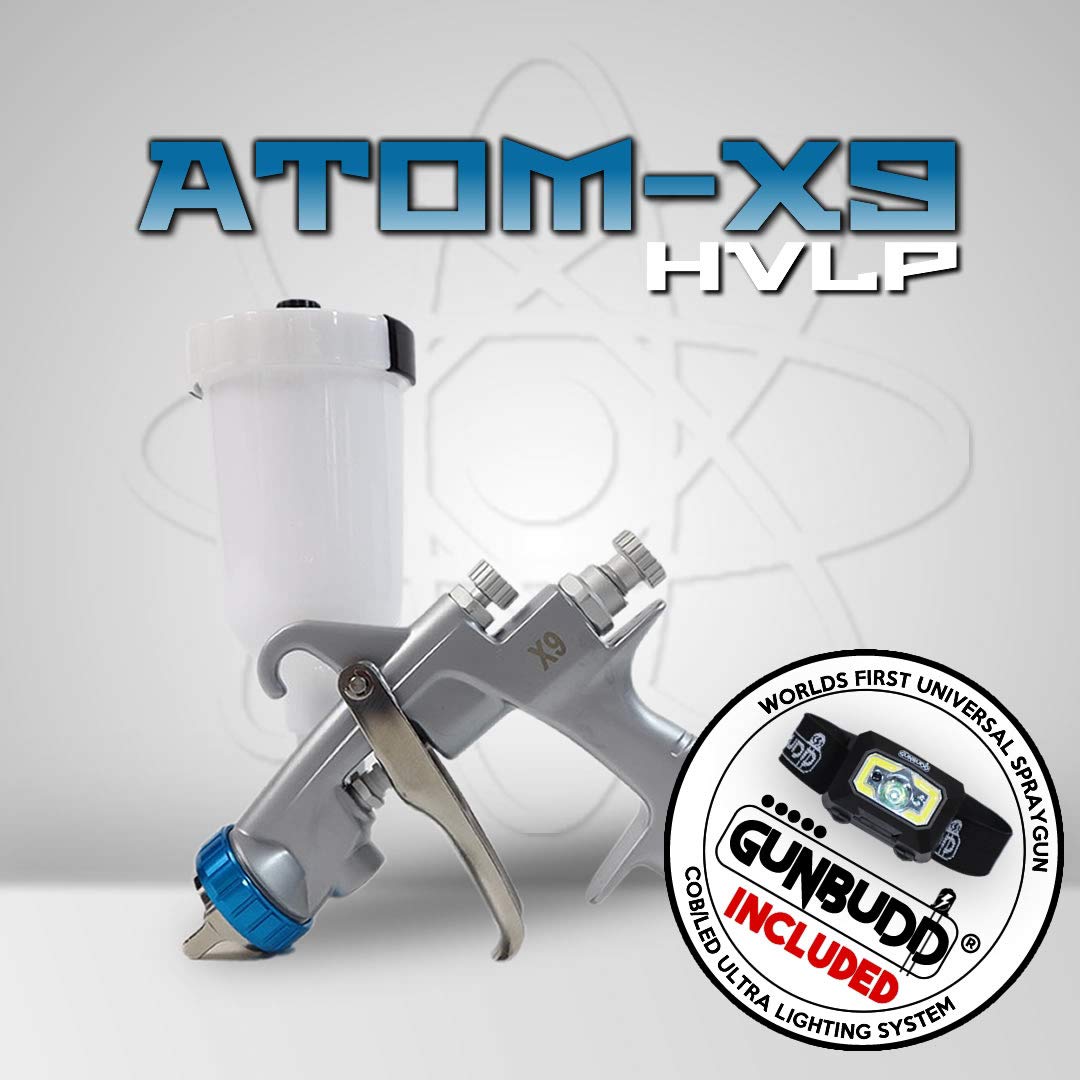 Atom X9 Side G-Feed MP Professional Spray Gun (1.2 mm)