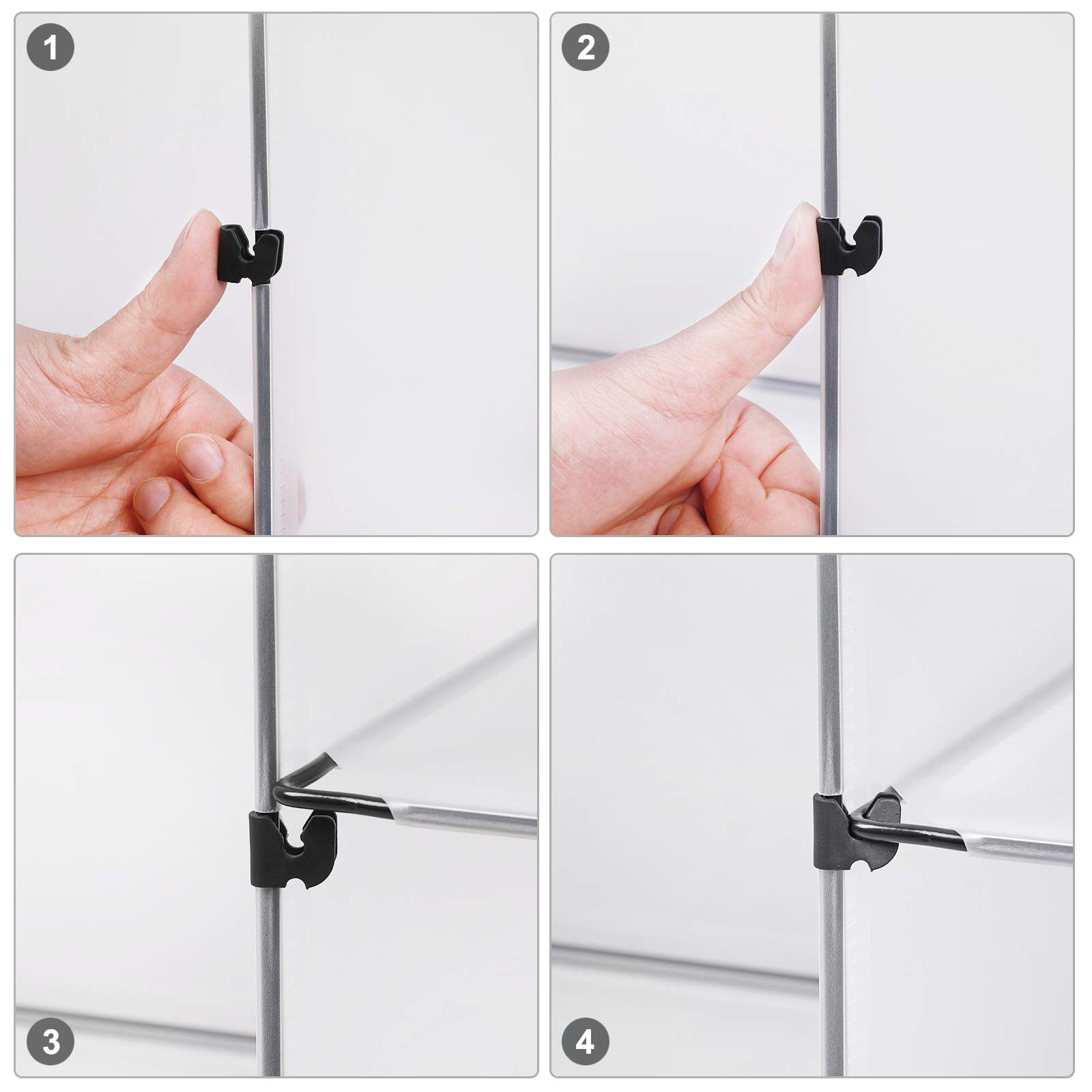 SONGMICS Shoe Rack, Modular Storage Shelving Unit, Cube Storage