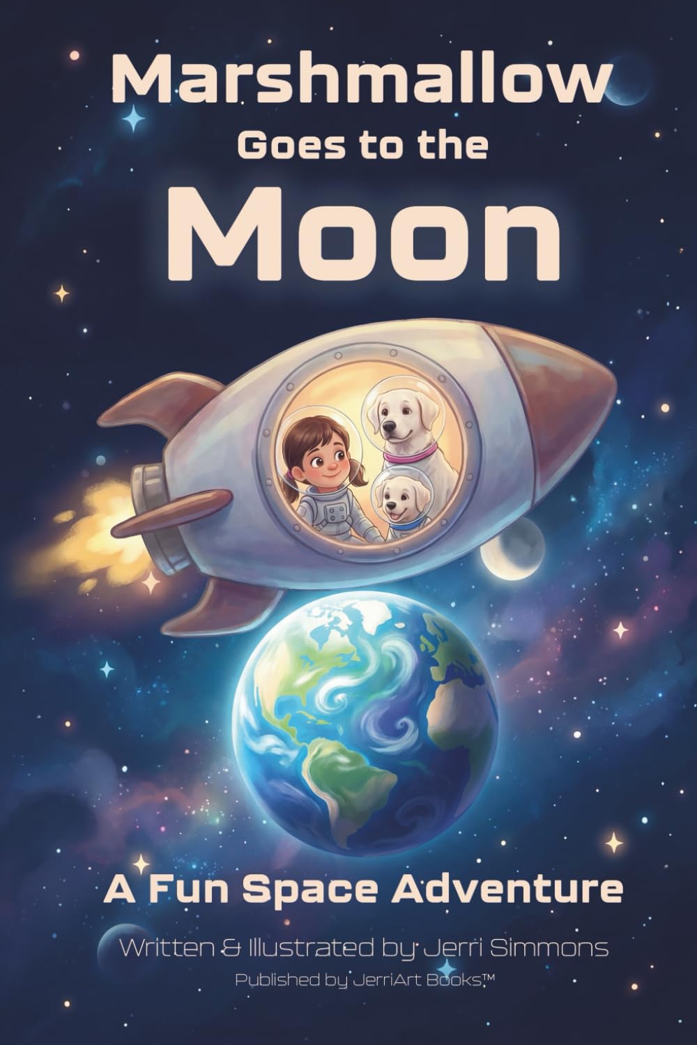 Marshmallow Goes to the Moon: A Fun Space Adventure