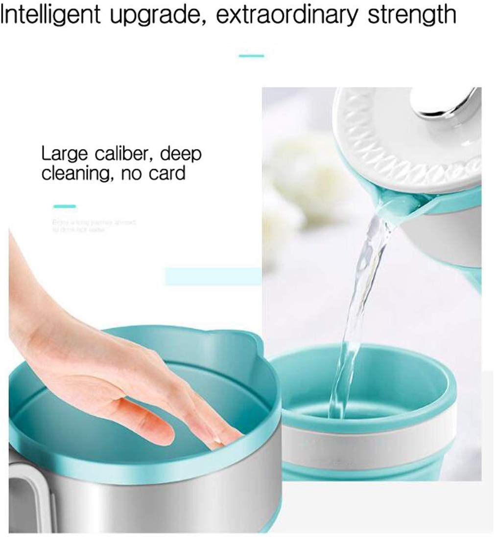 Bouilloire électrique Pliante, Bouilloire en Silicone Pliable portative Bouillie d'eau Bouilloire Bouilloire en Plein Air Camping Voyage Bouilloire Pliable Facile Pratique De Stockage