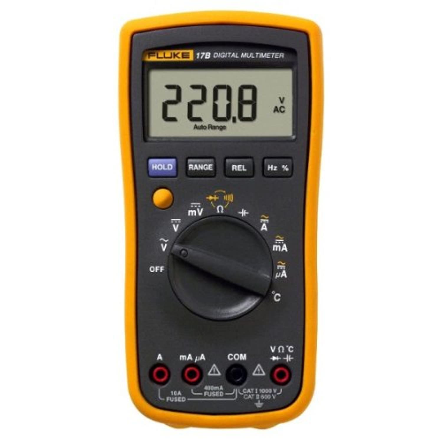FlukeDigital Multimeter, 600V, 17B+