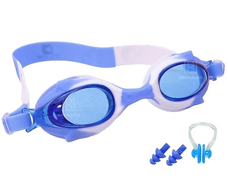 Toyshine Swimming Goggles for Kids Girls Age , Anti-fog 100% UV Protection , Color May Vary SSTP
