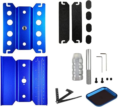 Miniatura 7 de Soporte de trabajo de coche a control remoto, estación de trabajo de reparación de aluminio, herramientas de reparación de aleación de aluminio,
