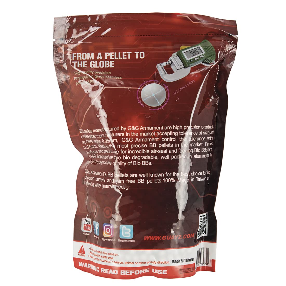 G&G Billes PSBP 0.20G en Sachet de 3000