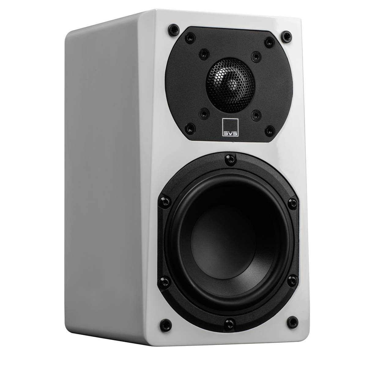 SVS Prime Paire d'enceintes satellite Blanc brillant