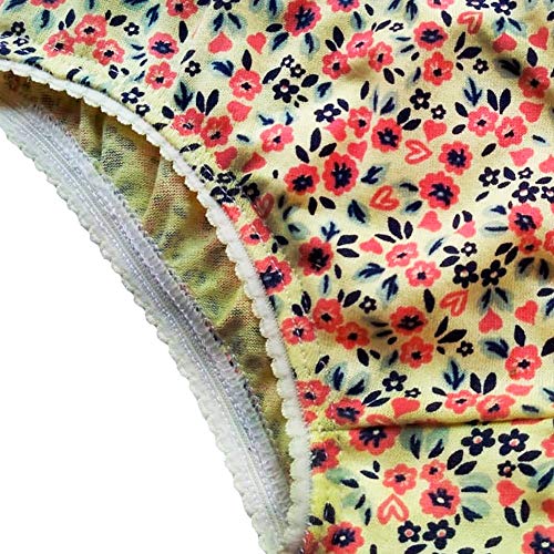 Kit 12 Peças Calcinha Infantil P Estampada Em Algodão Modelo Básico Sortidas