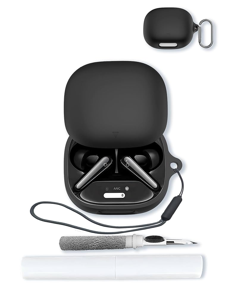 〖充電ケース〗 Soundcore Liberty 4 Pro 黒 Amazon | YAODLE Anker Soundcore Liberty 4 Pro 用 ケース