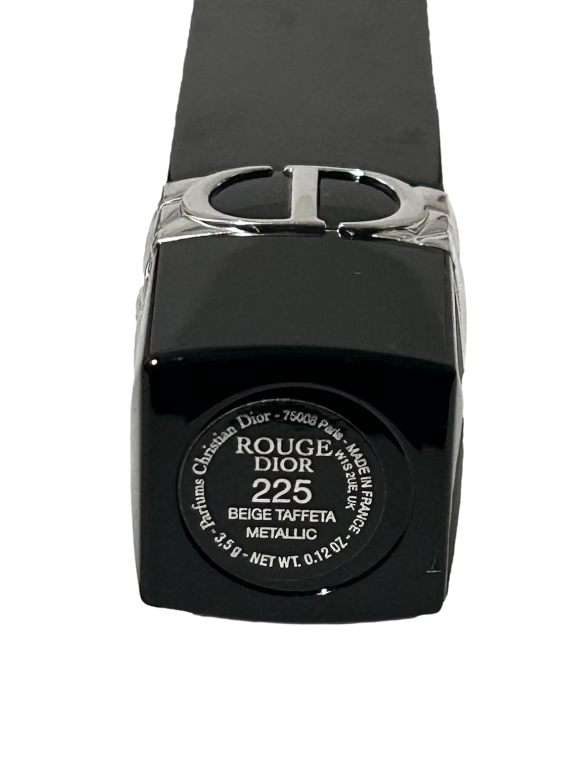 Dior Rouge Lipstick Color # 225 BEIGE TAFFETA METALLIC (FULL SIZE) 0.12 OZ / 3.5 G (NEW NO BOX/NEVER USED/NO BOX AS SHOWN)