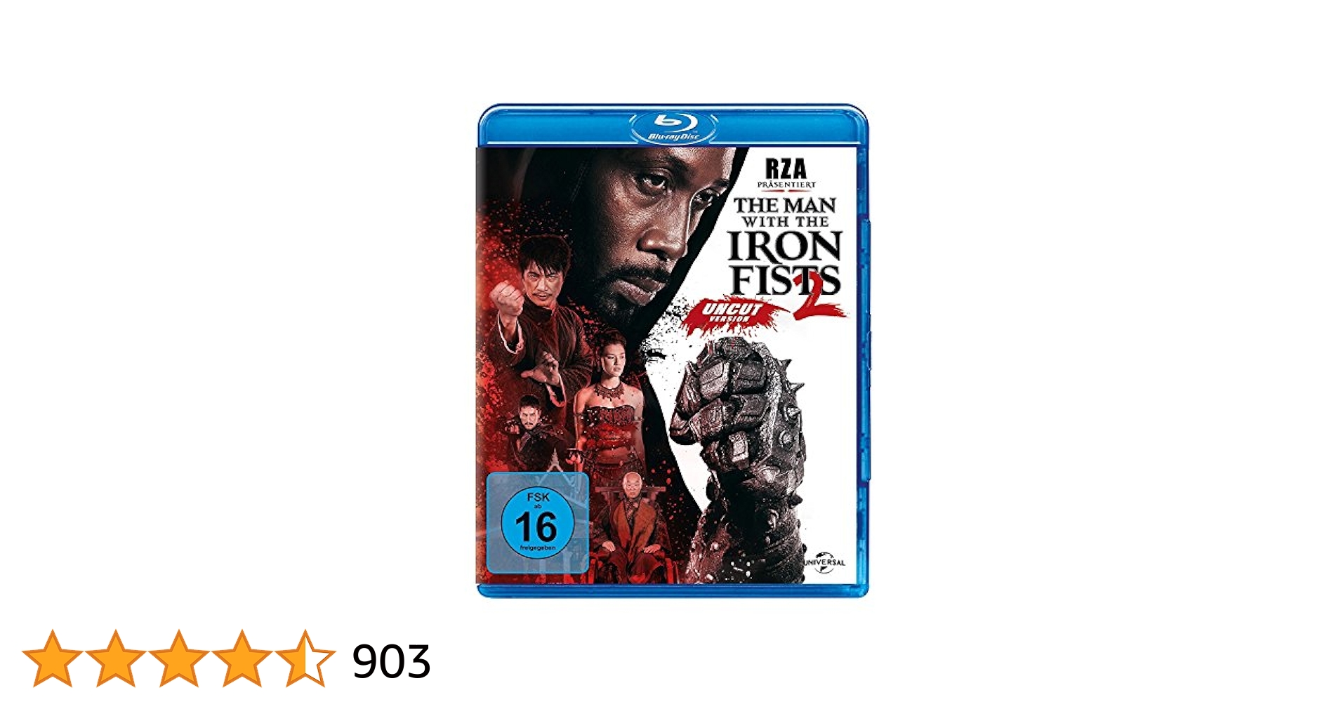 Amazon.com: The Man With The Iron Fists 2 [Blu-ray] [2014