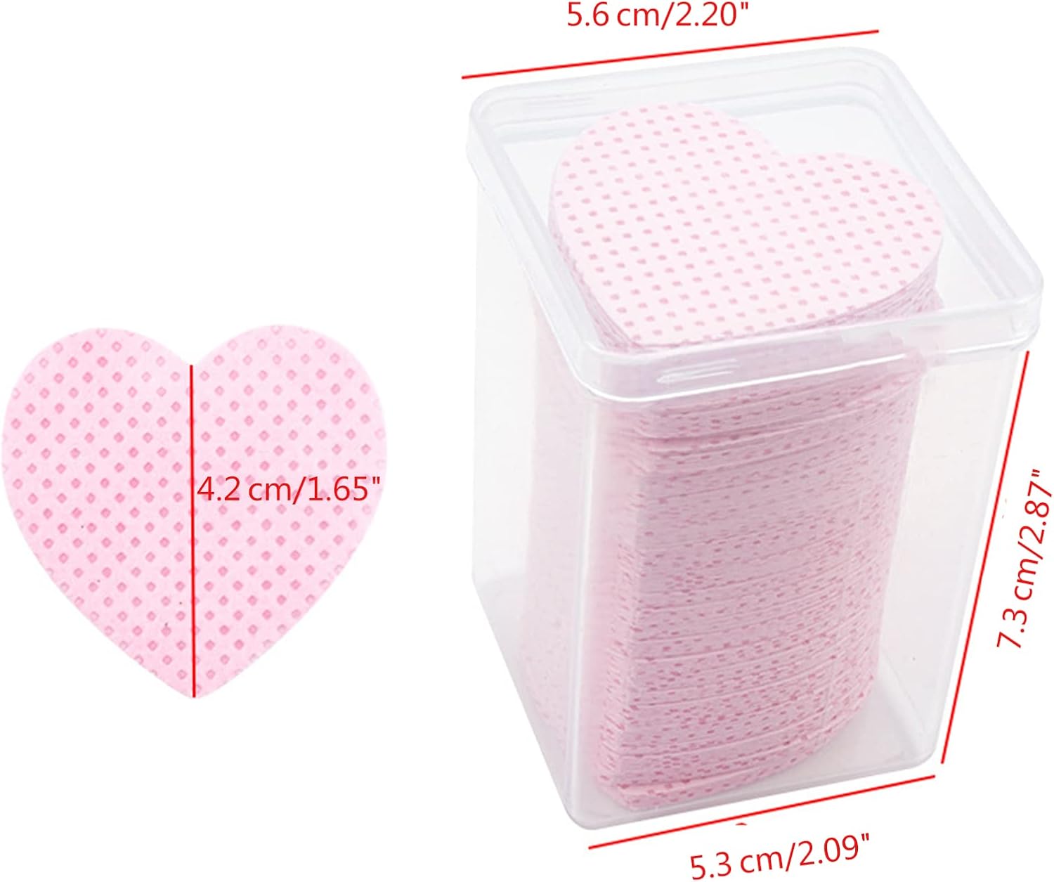 Gel Nail-Polish Remover 200Pcs Woven Fabric Wipes Eyelash Extension Wipes Bottle Cleaning Cotton Pads Woven Fabric Wipes