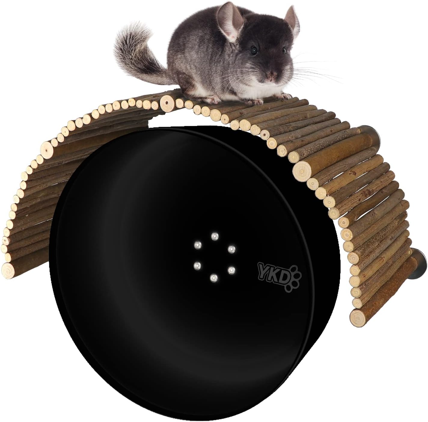 15" Aluminum Alloy Chinchilla Exercise Wheels and