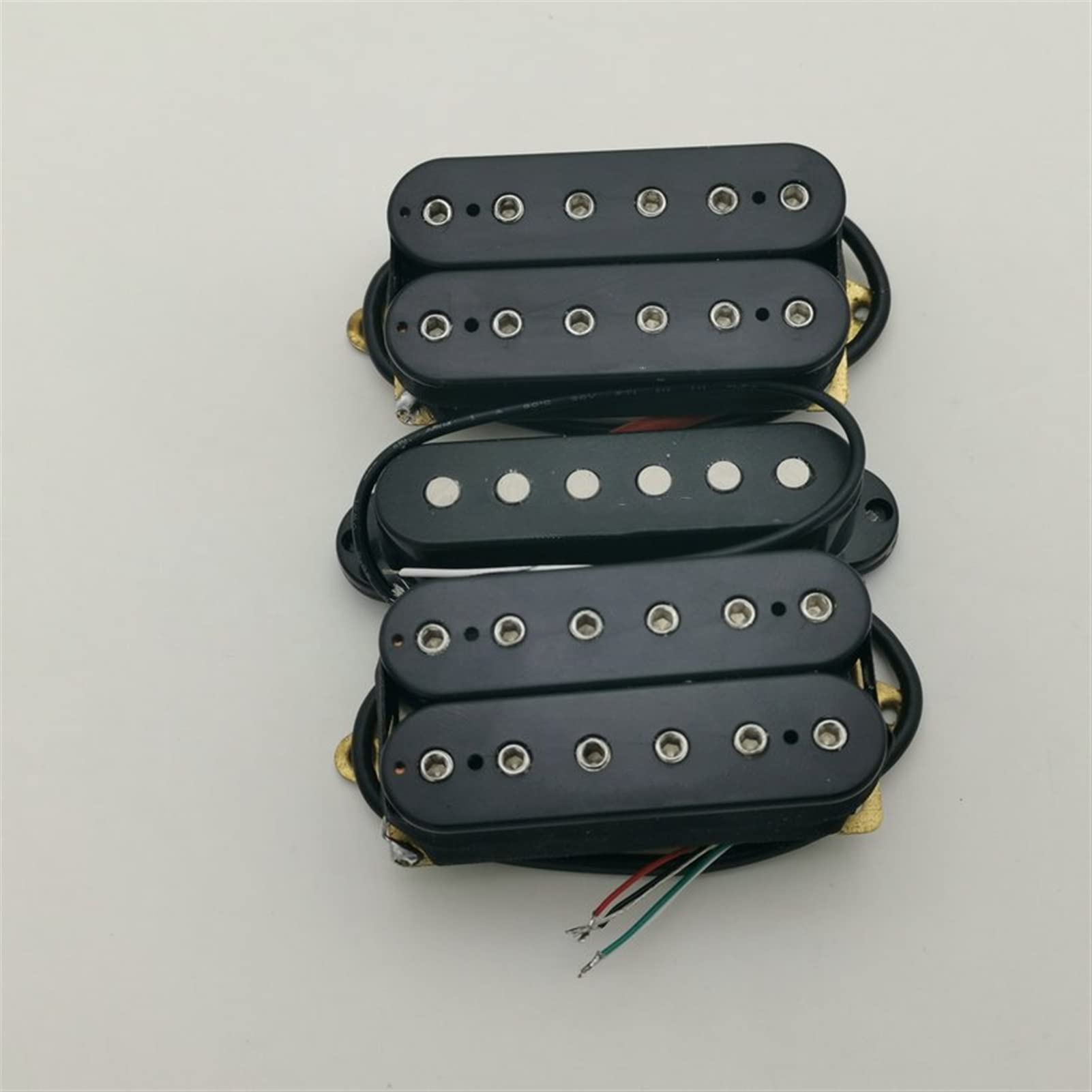 Humbuckers Pickups De Guitarra Alnico5 HSH Pickup De Guitarra Eléctrica N/M/B 1 Establecido para Ibz Recogida De Guitarra (Color : HSH Pickups)