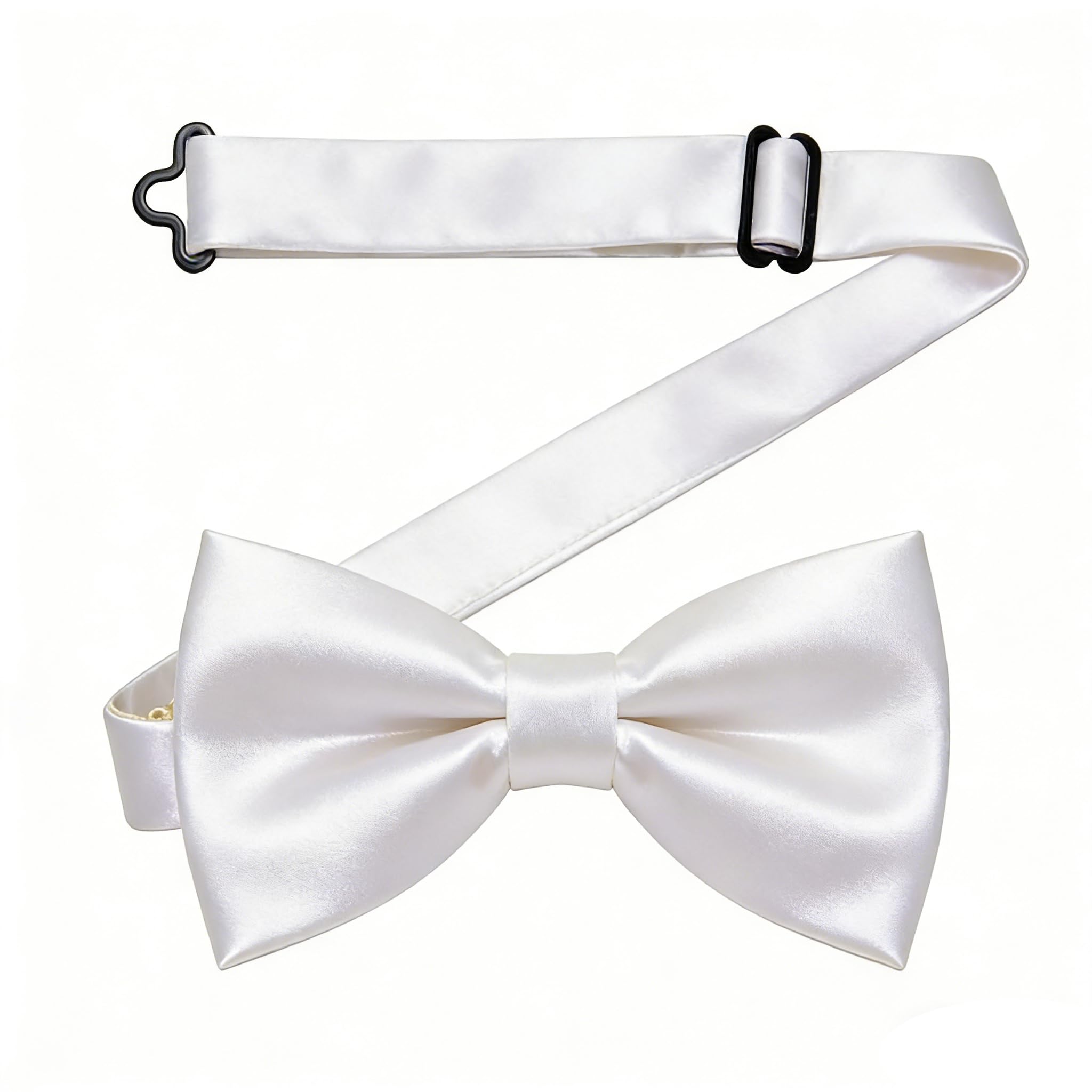 YourTies Bow Ties for Men Pre-Tied Adjustable Bow Tie Coloful Satin Bowtie