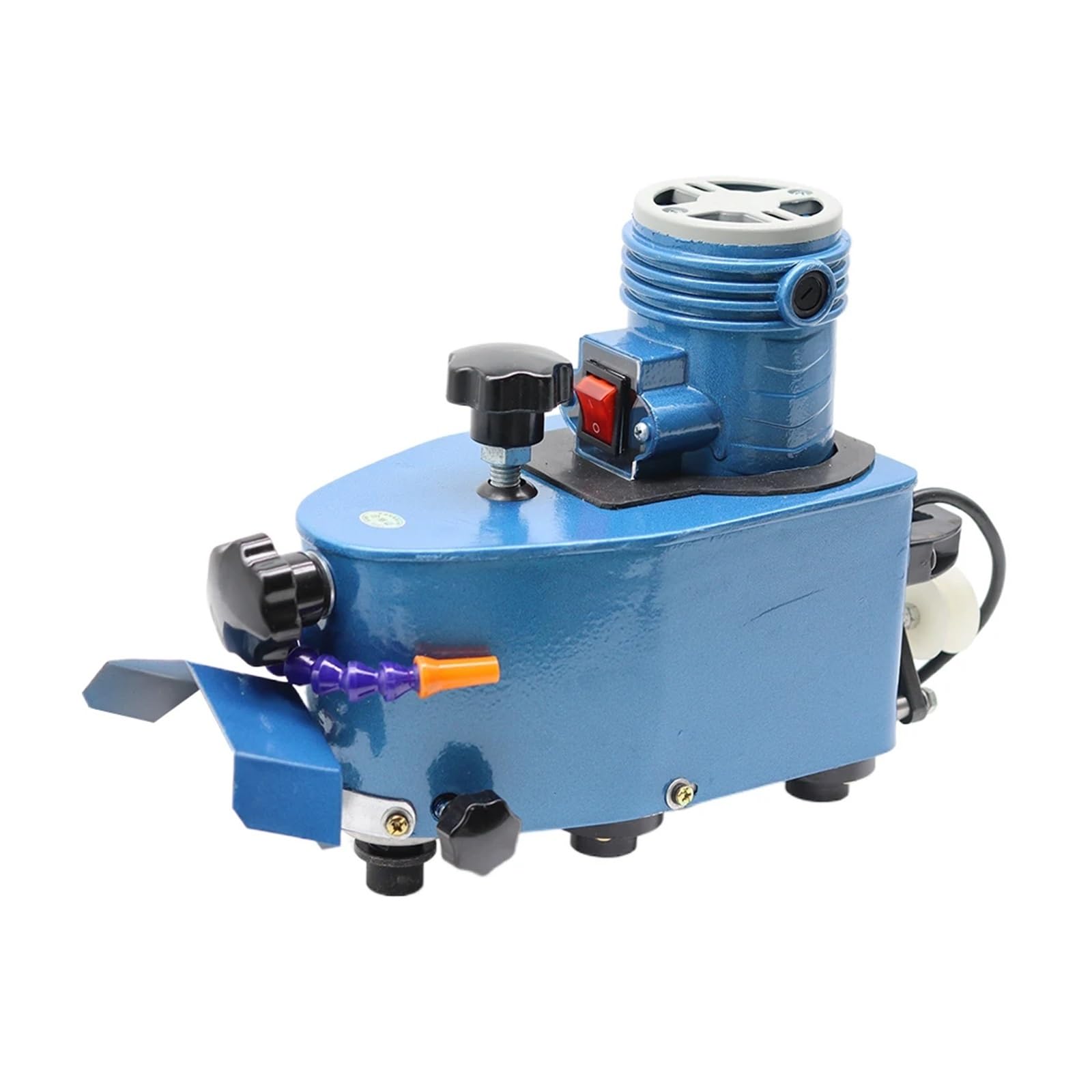 Máquina pulidora eléctrica con amoladora manual de vidrio, máquina de bordes multifuncional, rueda pulidora, bordeadora de vidrio