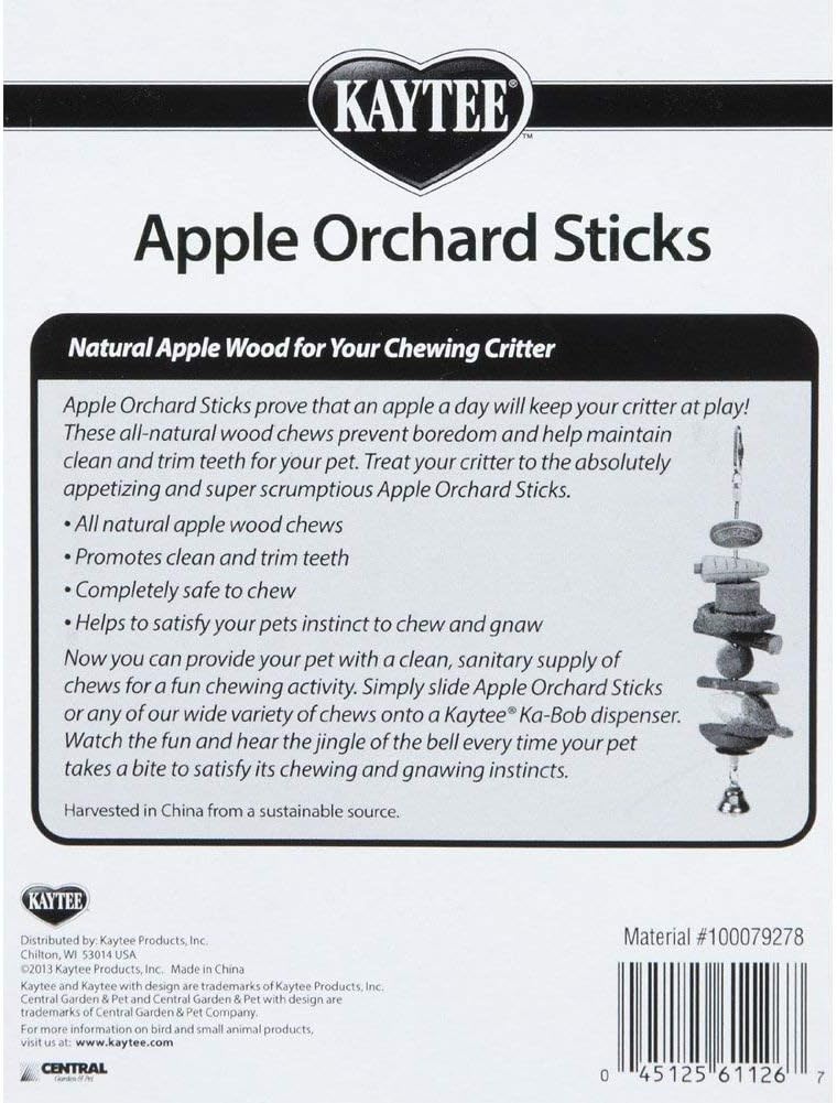 Kaytee Apple Orchard Sticks 10pk