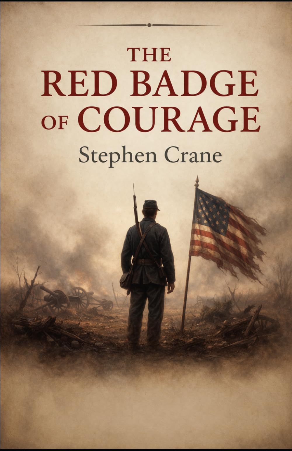 The Red Badge of Courage: A Civil War Story of Courage, Fear, and Growth: Stephen Crane’s Classic War Novel on Courage, Honor, and the Reality of Battle