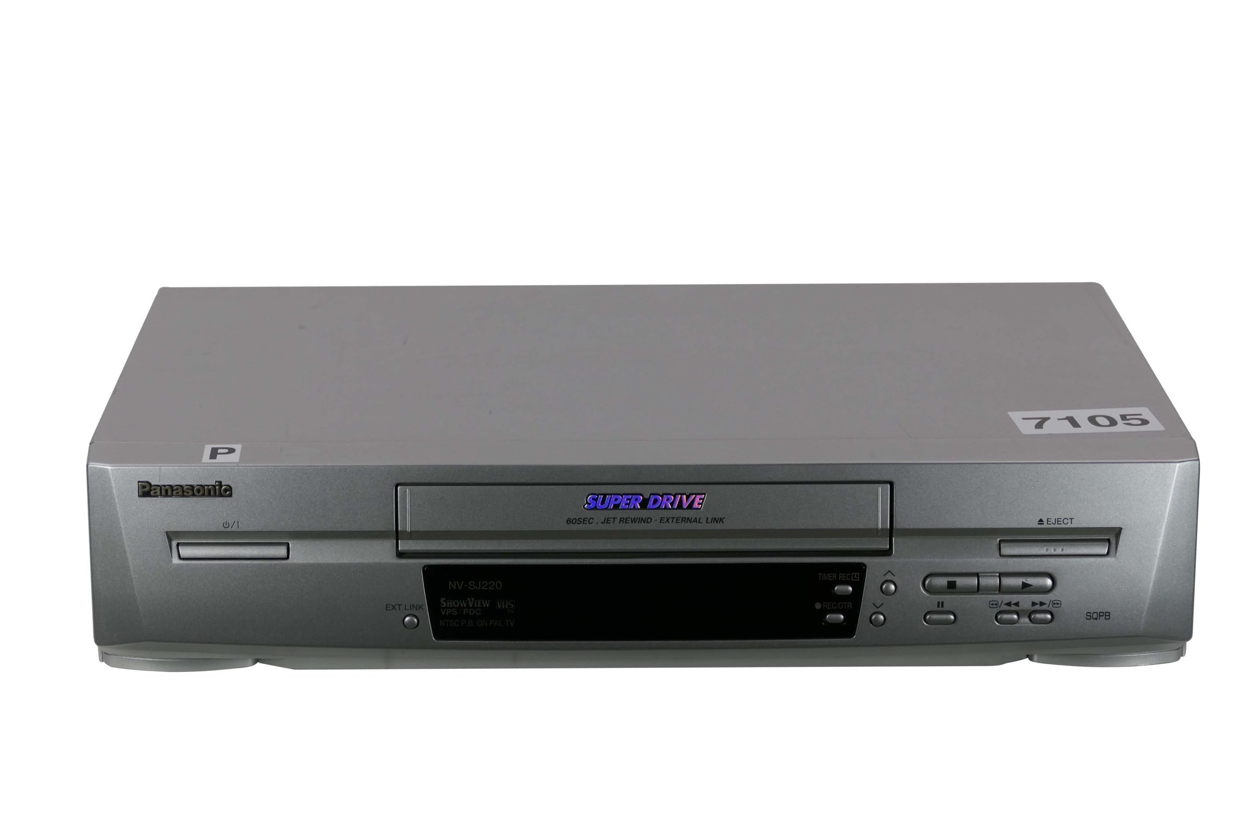 Panasonic NV-SJ220EG-B - Grabador de vídeo, Color Negro
