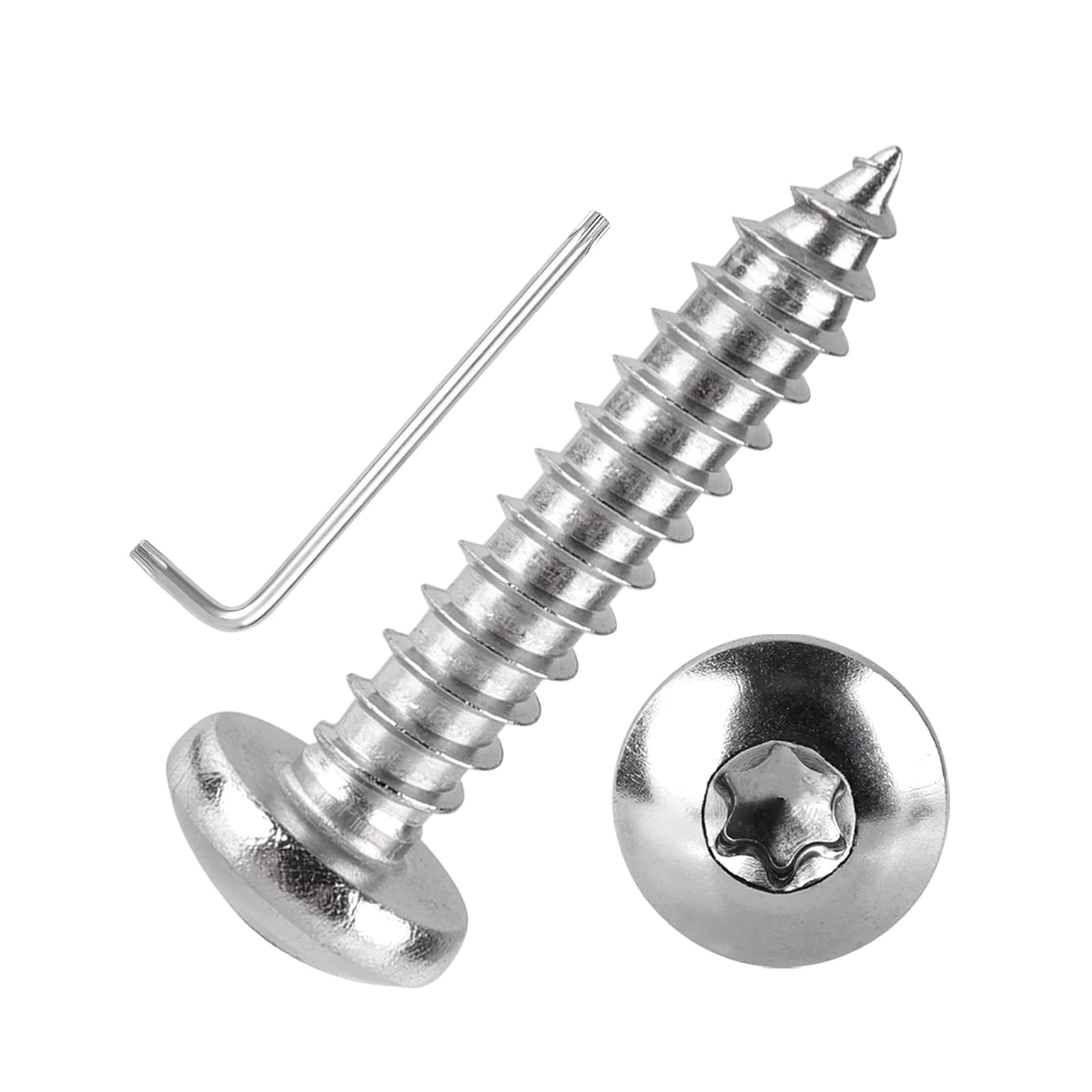 #10x1 Torx Pan Head Lamiera Tek Viti 50pcs HS/ZGLS-19
