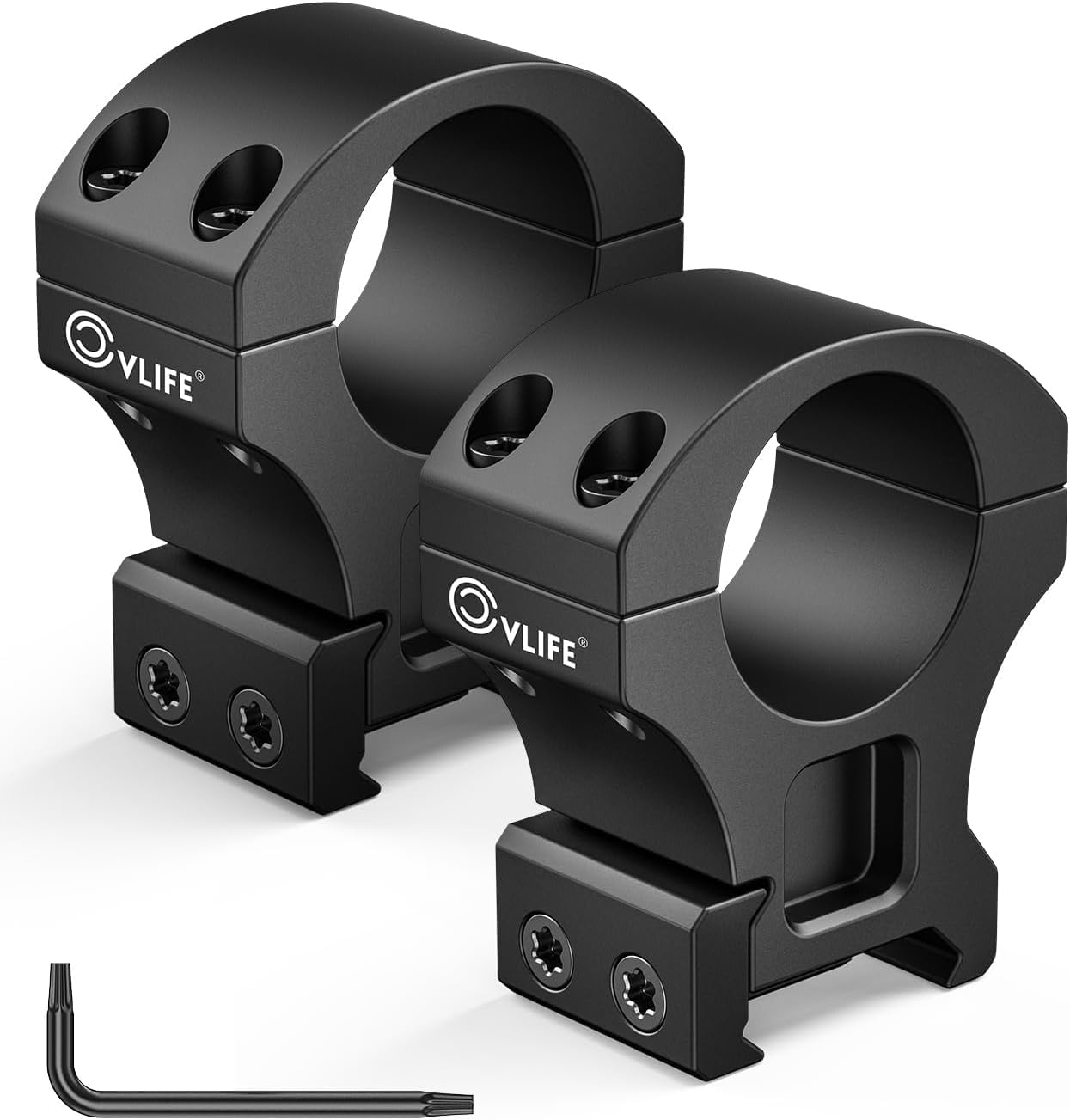 CVLIFEPrecision 1 Inch Scope Rings Scope Mount - 2 Pieces