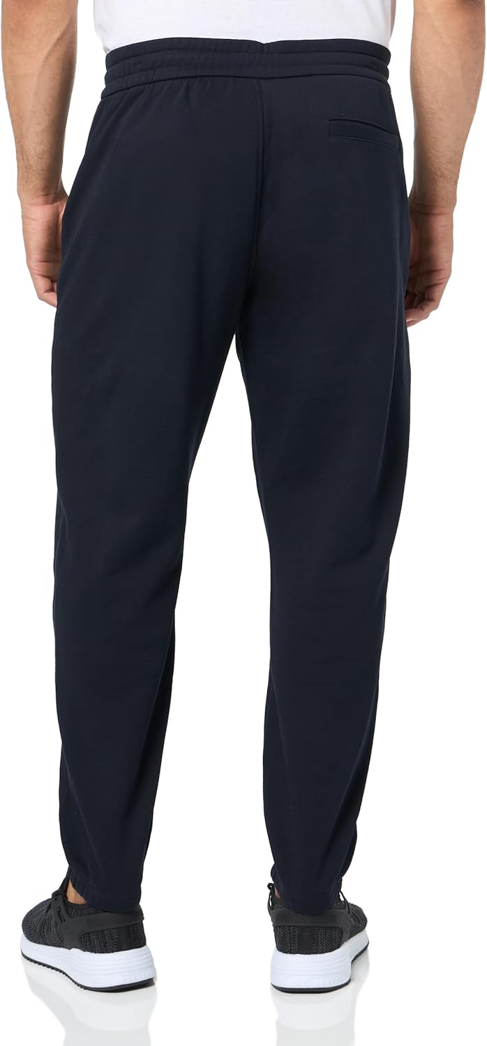 Armani Exchange Mens Pull Up Line Logo Fleece Jogger Pant - Image 3