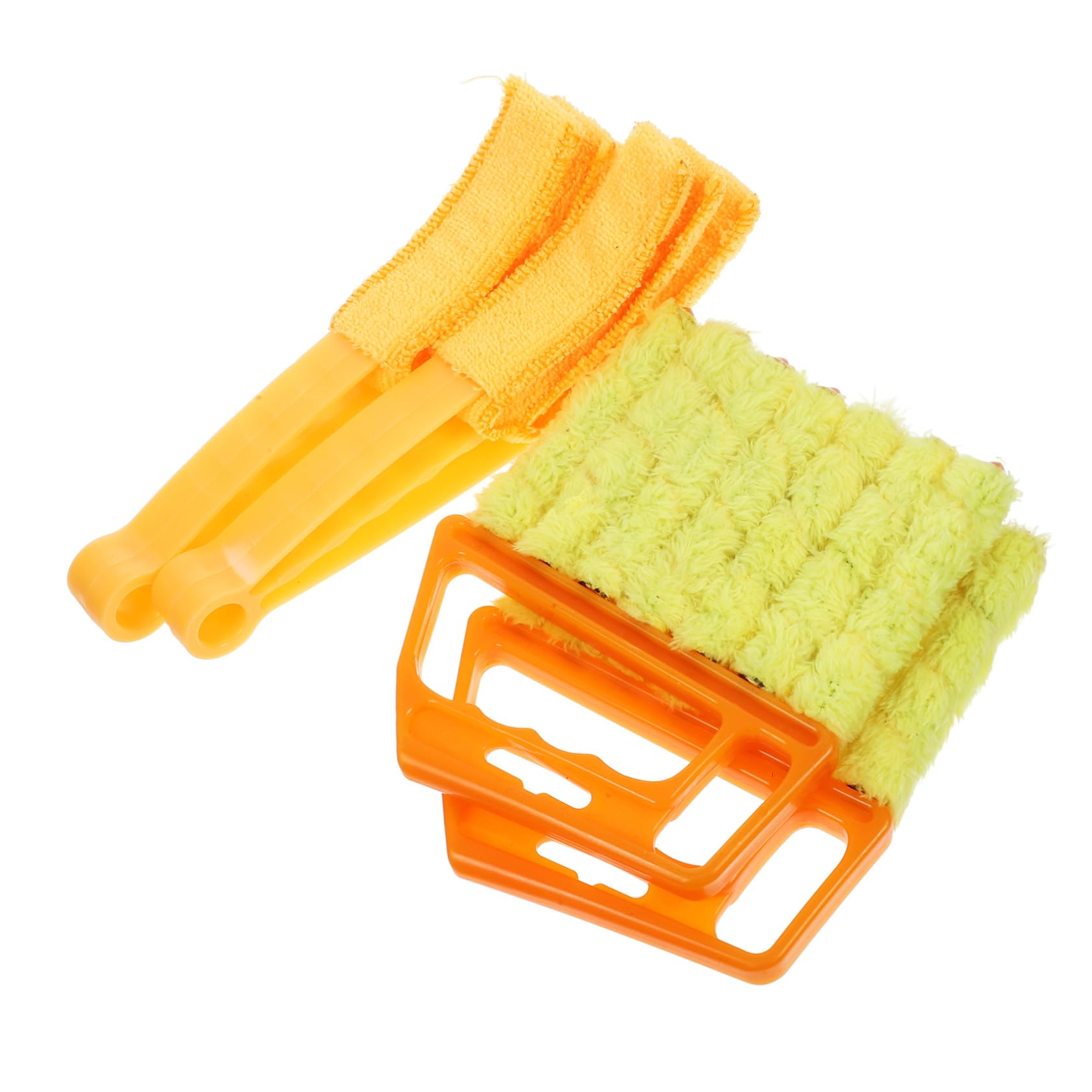 12 piezas Limpiaparabrisas for ventanas Cepillo for contraventanas portátil Herramienta de limpieza de persianas for ventanas Uso diario Limpiador de ventilación Limpiador de persianas for ventanas He