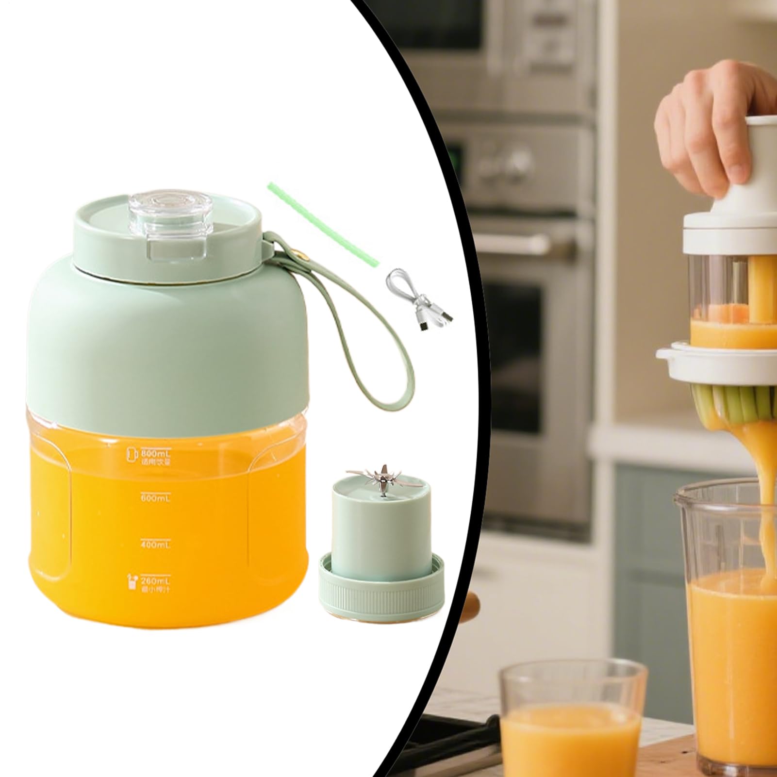 Przenośny blender kubkowy Narzędzia Do Owoców I Warzyw Soki Koktajle Napoje