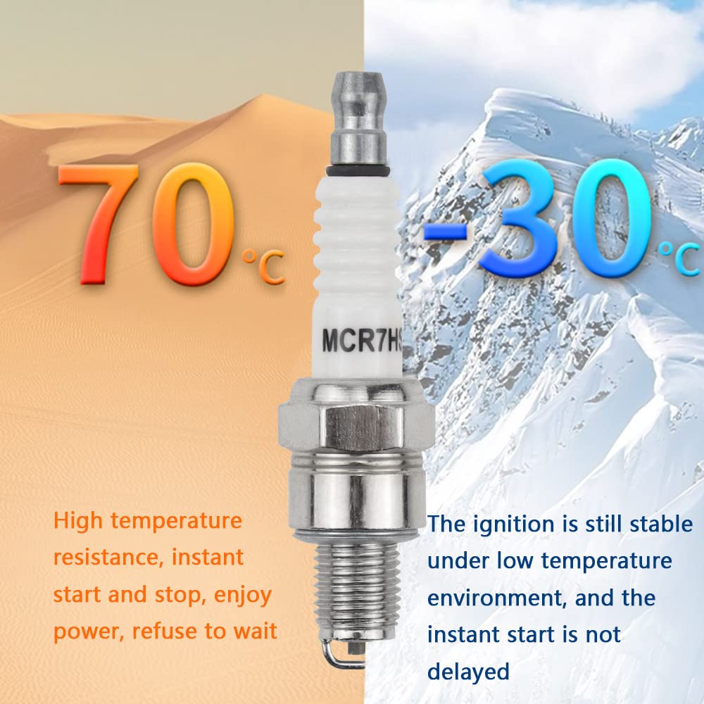 4 BPR8HSA Zündkerzen - Passend Für Motorrad & Roller