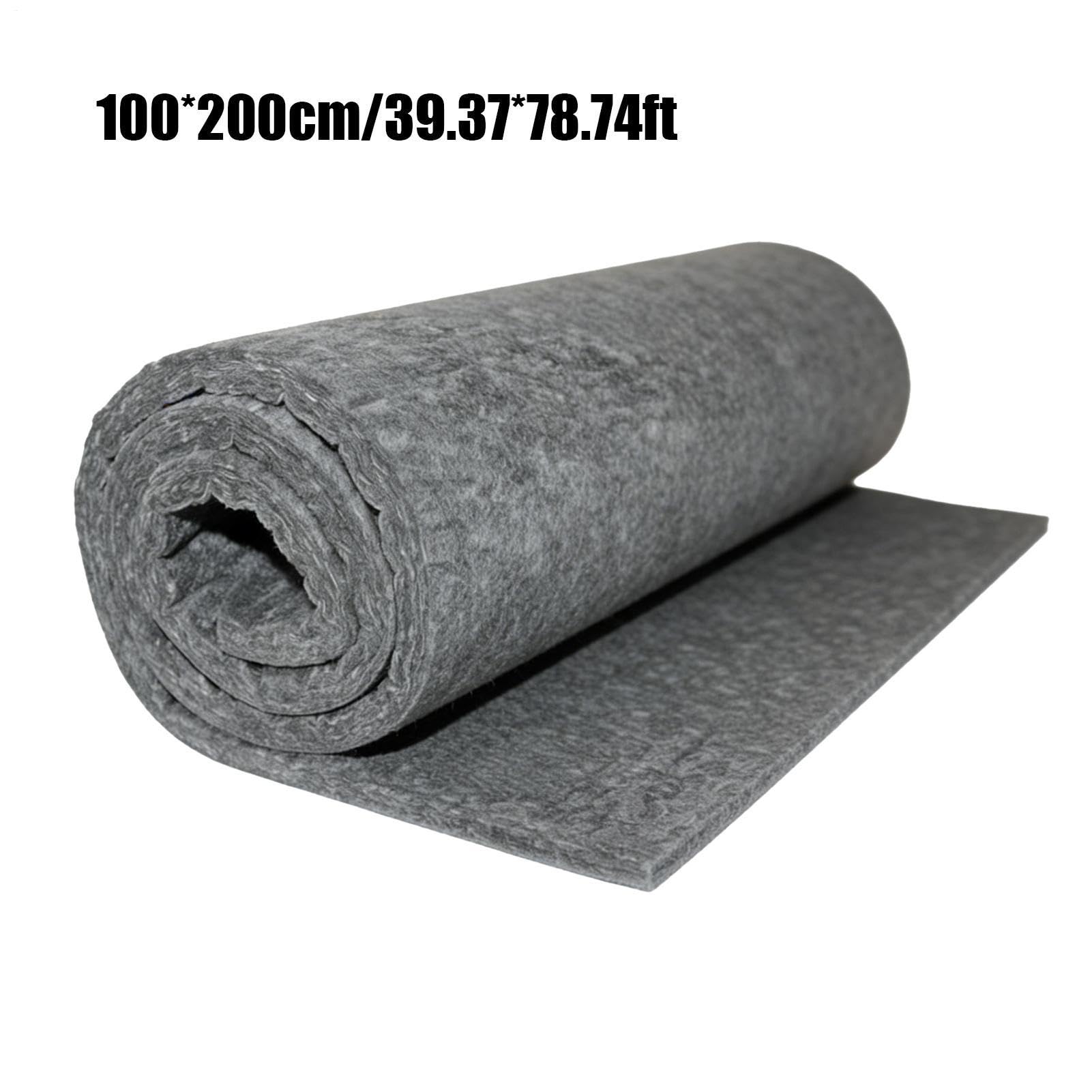 Mata izolacyjna do samochodu 400 g/m² – izolacja akustyczna i izolacja cieplna do kampera i kampera – materiał izolacyjny do demontażu – mata wygłuszająca do maski silnika, drzwi i