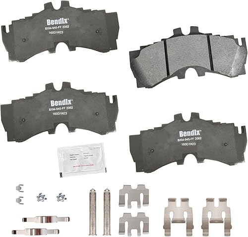 Vista 91 de Bendix Priority1 CFC1035 Pastillas de freno delanteras de cerámica para modelos seleccionados Chevrolet Aveo, Aveo5, Optra, Spark, Spark EV, Pontiac