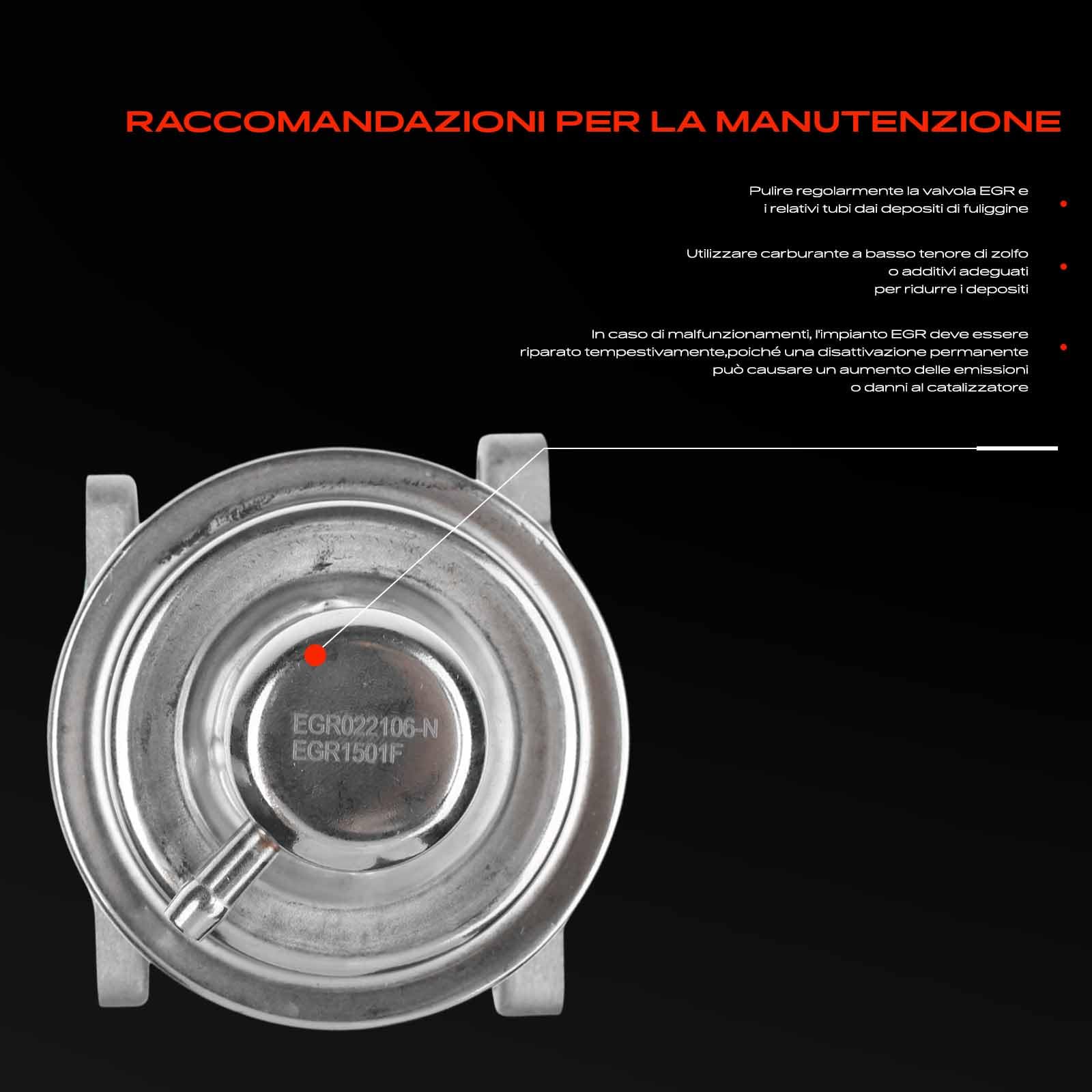 Frankberg Ricircolo dei gas di scarico del radiatore della valvola EGR | 045131501F; Compatibile con: Polo 9A 9N, R.o.o.m.s.t.e.r 5J7, Fabia I Praktik 6Y5, Polo Saloon 9A2 9A4 9A6 9N2