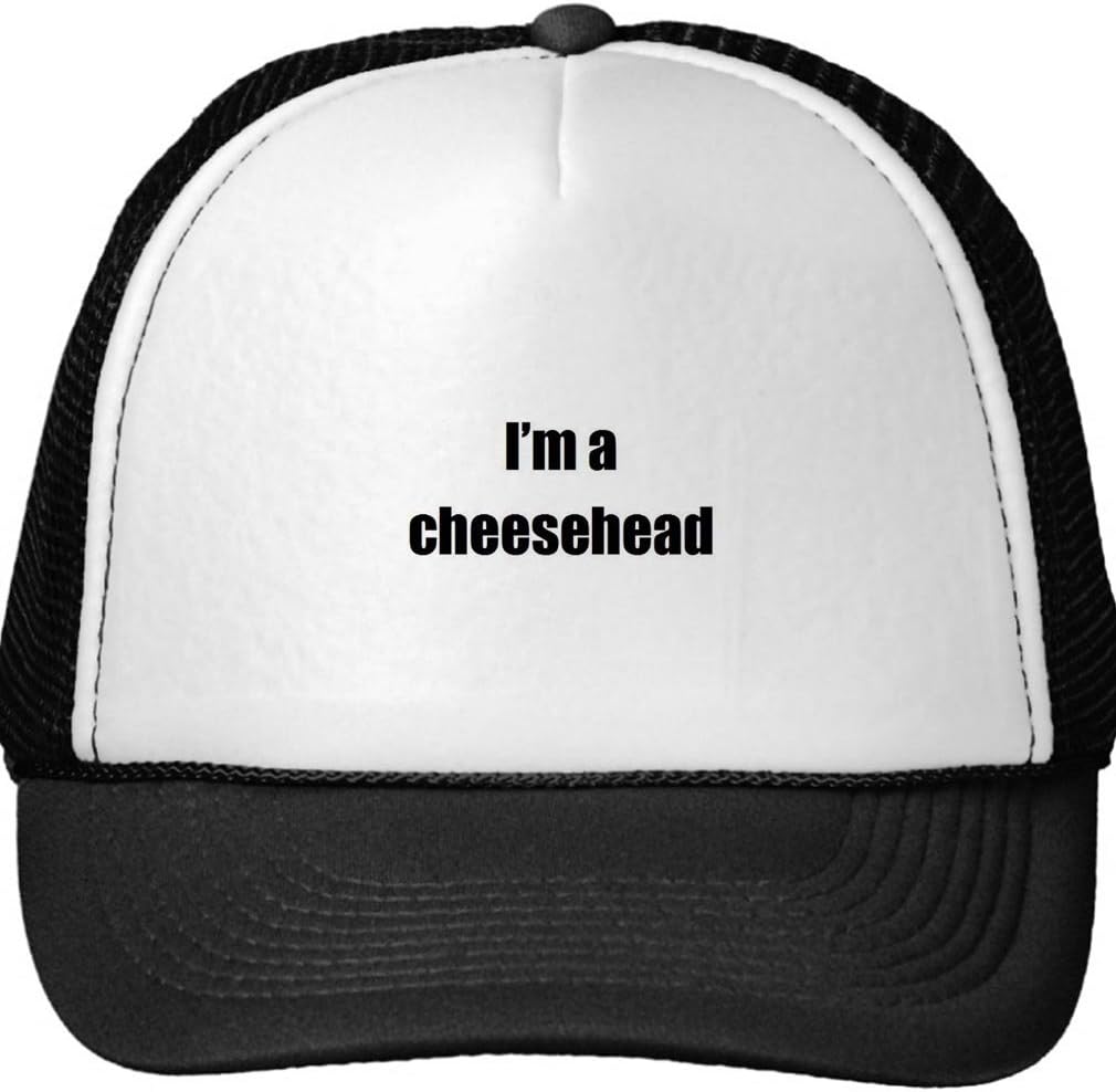 Julyou Cheesehead Trucker Hat Baseball Mesh Cap,One Size