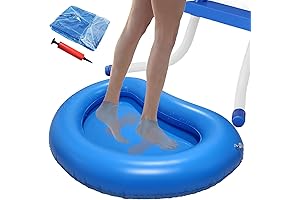 Inflatable Pool Foot Bath Basin: The Perfect Accessory for a Clean and Comfortable Pool Entry