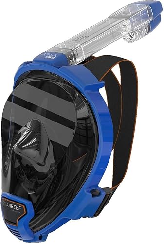 Miniatura 5 de Ocean Reef Aria QR+ con Soporte para Cámara y Snorkie Talkie Azul Talla SM