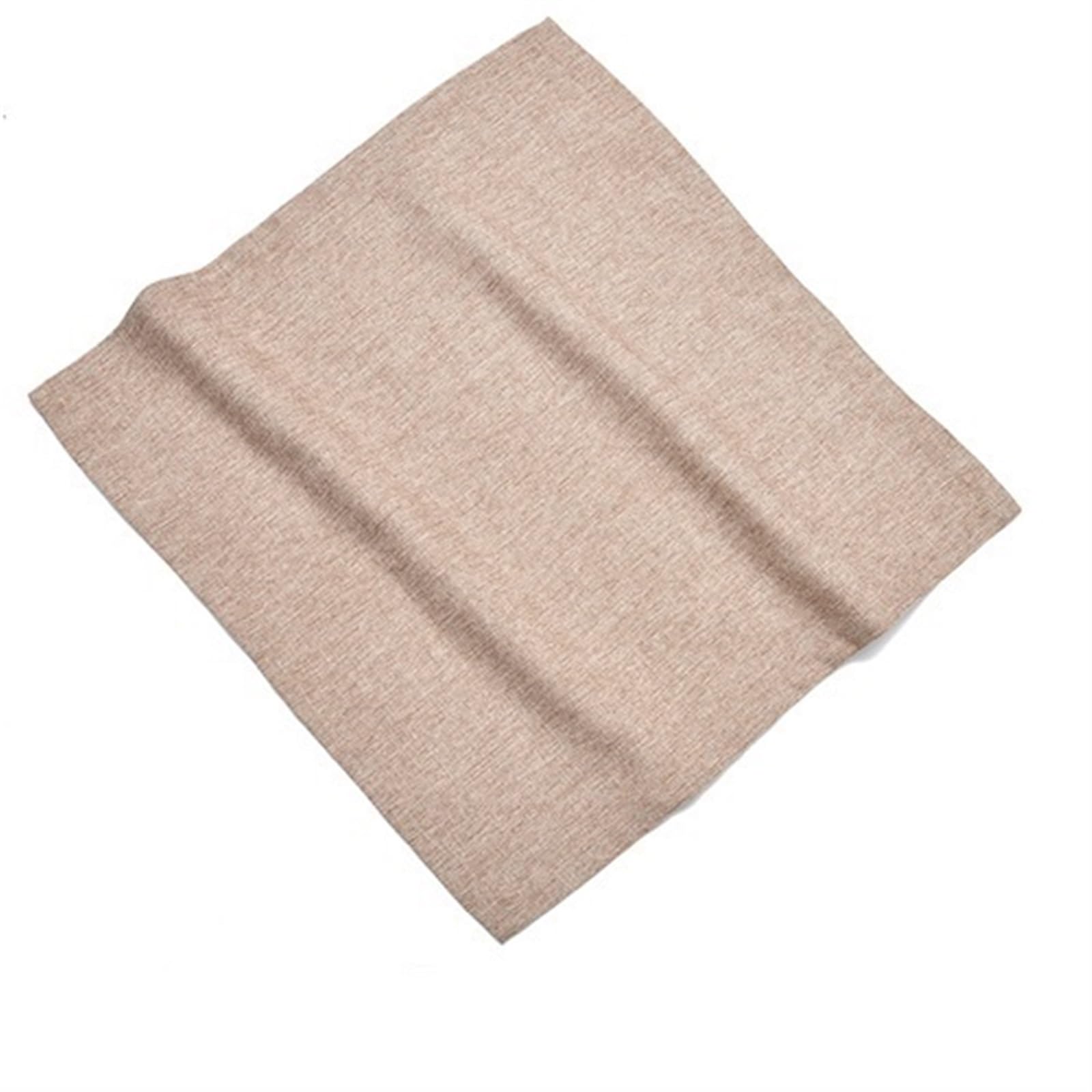 Tovagliolo di Stoffa Ristorante Modello Modello in Cotone e Lino tovagliolo tovagliolo tovagliolo Pieghevole Fiore tovagliolo in Stile Occidentale (Color : Linen-4pc)