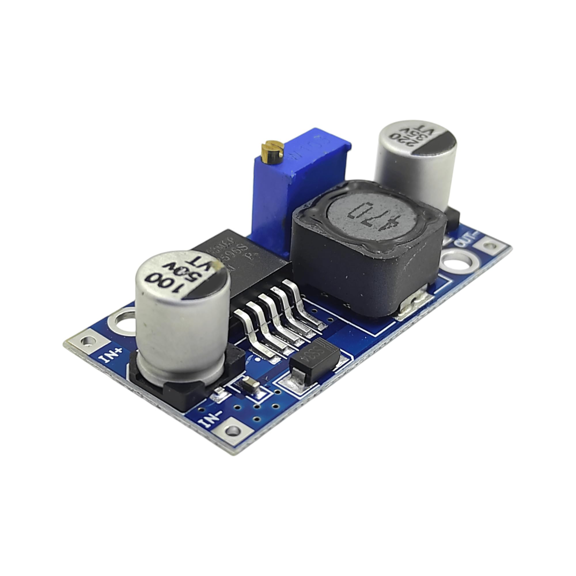 Shanaa eSpot LM2596 DC-DC Buck Converter Adjustable Step Down Power Supply Module | 3A Voltage Regulator 24V 12V 5V 3V 4.0-40 to 1.3-37V-image-41