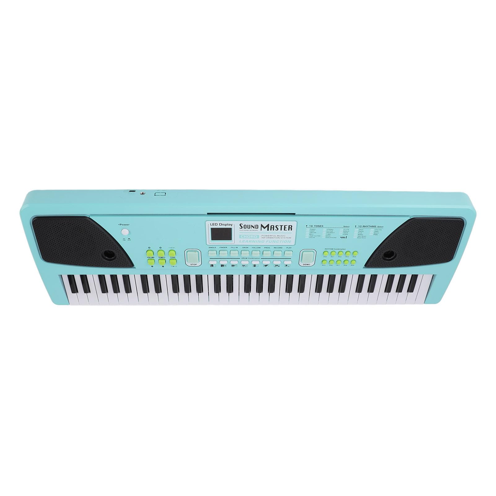 Elektroniczny Cyfrowy Fortepian 61 Kluczowy Klawiatura Piano USB Odpłatne Edukacyjne Fortepian Elektryczny z Mini Mikrofon dla Małych Palców Dzieci