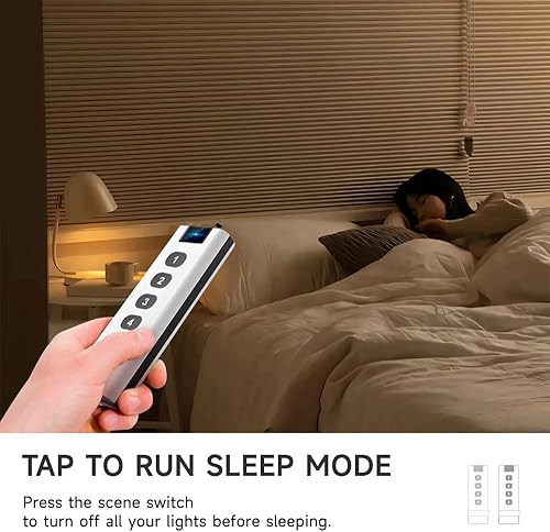 Miniatura 4 de ZigBee3.0 Botón remoto de escena Tuya Smart Remote, necesita Zigbee Hub, interruptor inteligente ZigBee Panel remoto funciona con la aplicación Tuya