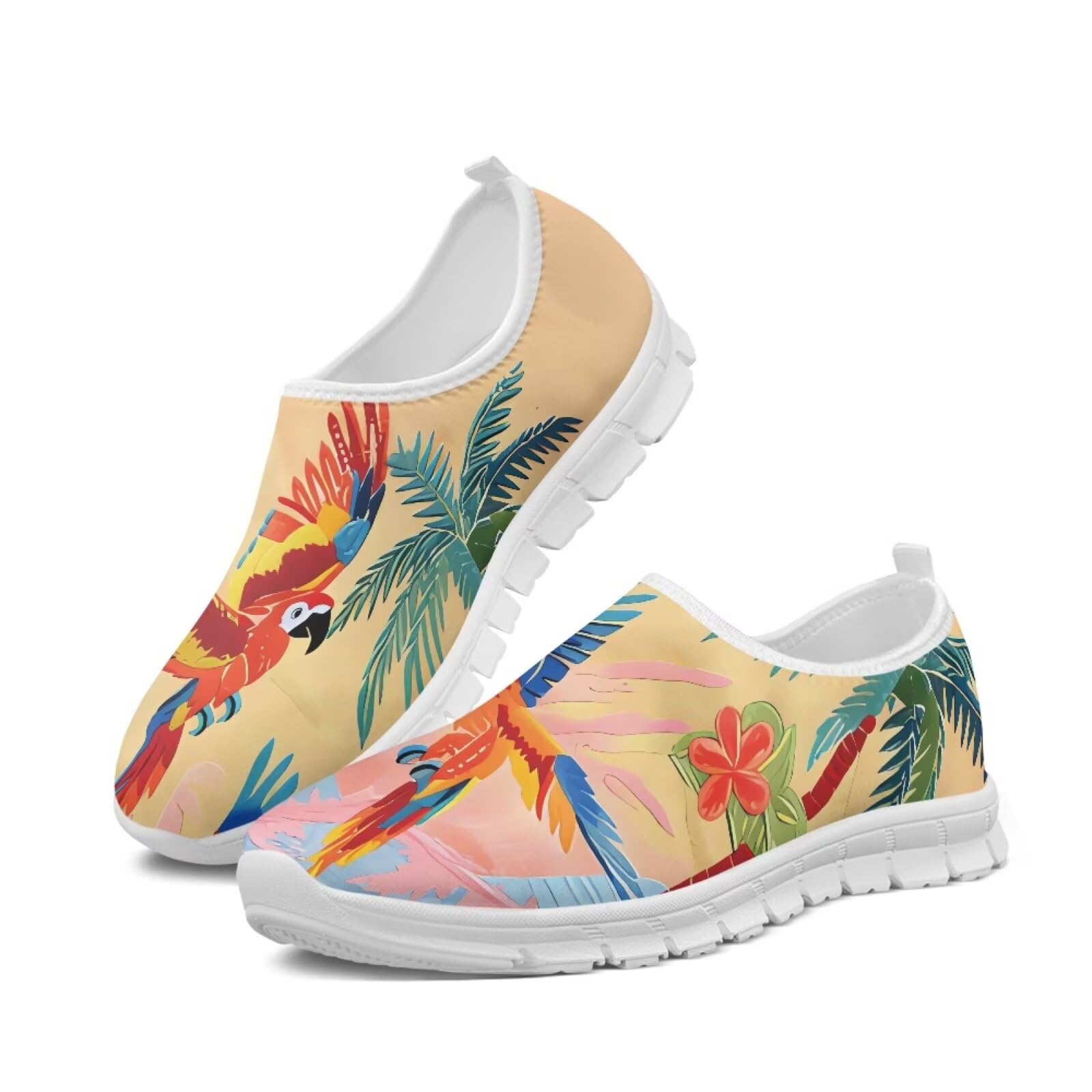 Twousenru Women’s Loafers Stylish Slip On Low Tops Fitness Non Slip Gym Sneakers Comfort Casual Lightweight Walking Shoes for Workout Dressy