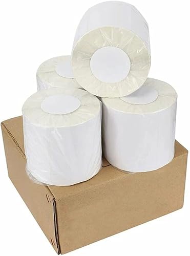 Miniatura 2 de 4 rollos de 250 etiquetasrollo-1000 etiquetas de 4 "x 6" envío térmico directo Zebra 2844Eltron ZP450