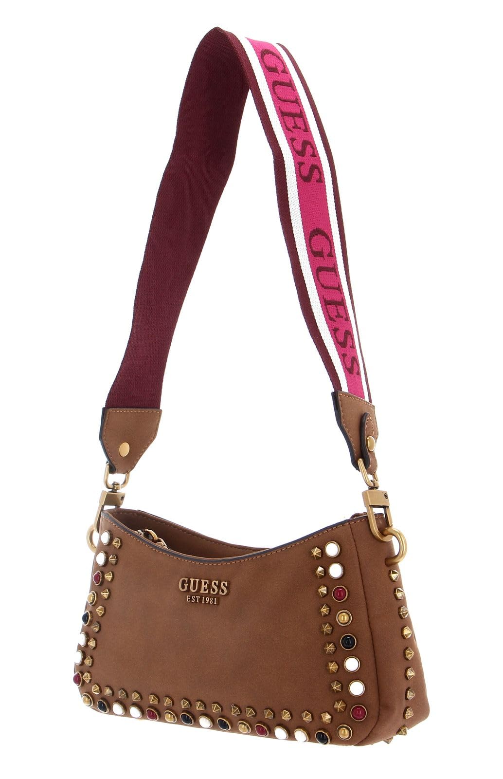 GUESS Radar Top Zip Should - Bolsa Mujer