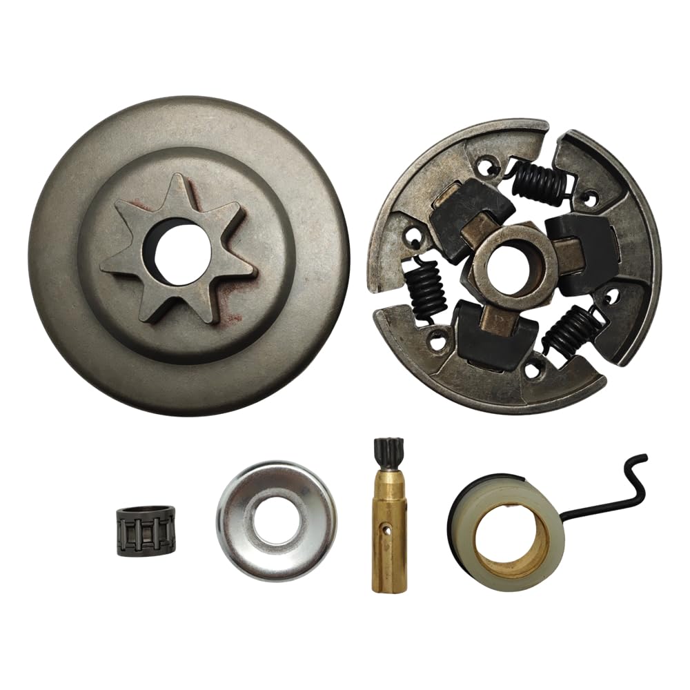 Kit De Engranaje Tornillo Sin Fin Tambor Embrague, 325 ", 7T, Compatible con Convient pour 017 018 MS170 MS180 170 180 021 023 025 MS210 MS230 MS250, Pieza Motosierra | 018 MS170 MS180 170 180 021 023 025 MS210 MS230 MS250