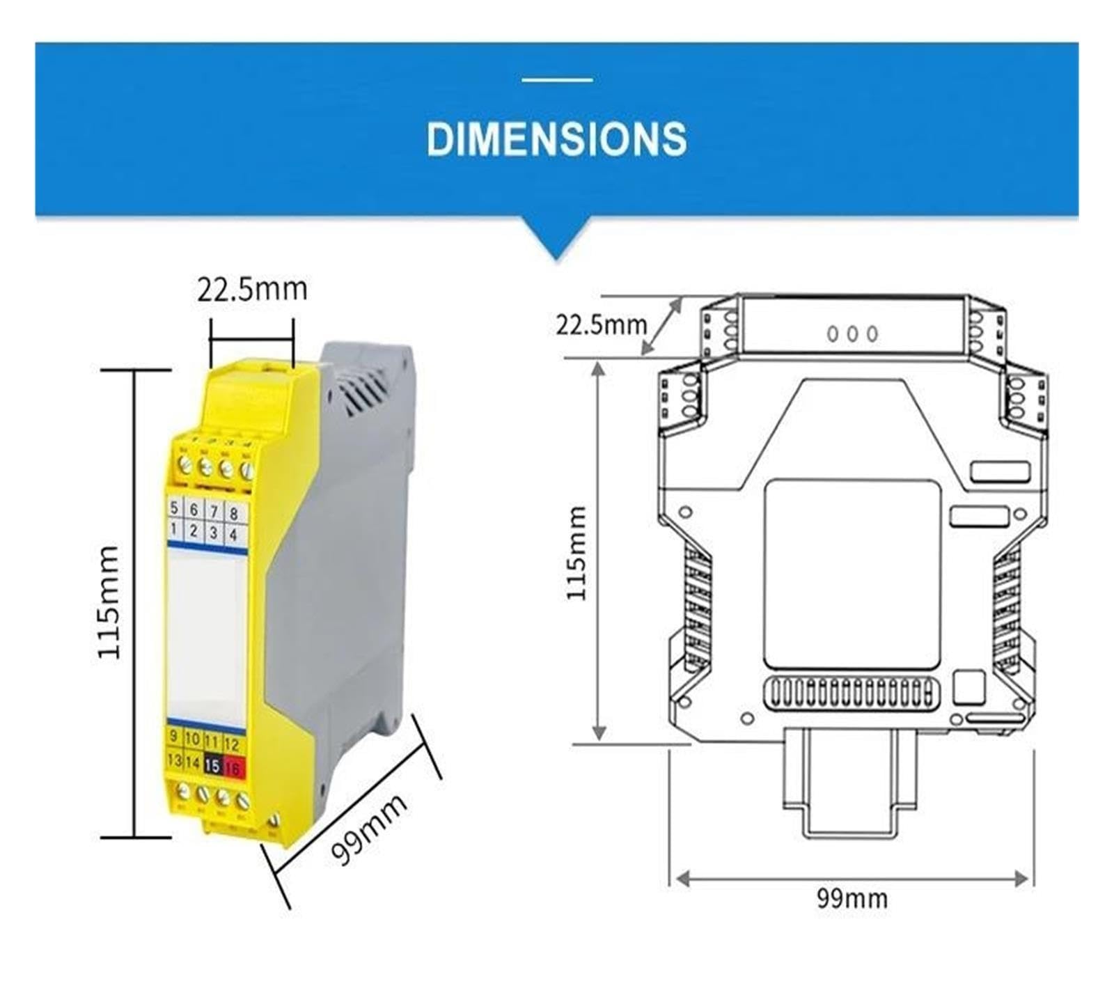 Distributore analogico isolato, HDTD 1 IN 4 OUT