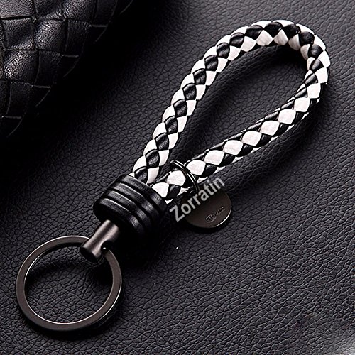 Car Key Acorn Weave Paracode Key Chain Ring Grip Strap fit Porsche Mercedes BMW Cadillac Lexus Ford Toyota VW Honda Chevrolet Dodge Jaguar Land Rover