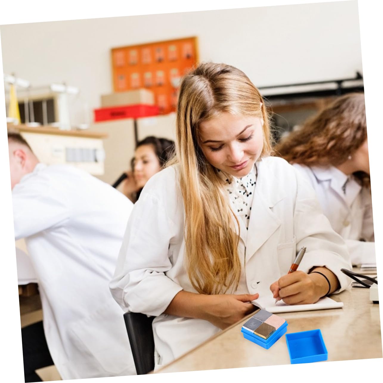 BESPORTBLE 5 Set Blocchi Cubici per Esperimenti in Rame Ferro Alluminio e Legno per Insegnamento Scolastico Strumento Didattico per Cognizione e Creatività